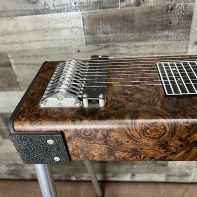 Sho-Bud Maverick 10 String 3 Pedal 1 Knee Lever Pedal Steel W/Bench + Volume Pedal image 5