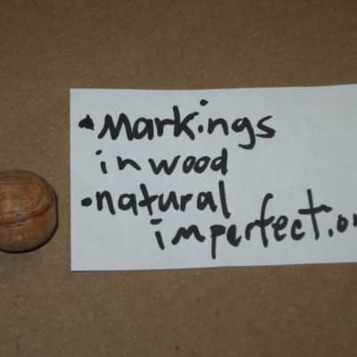 one pair new old stock (but ONE head has visible impressions) Mike Balter MB8B (8B) Hard Keyboard Mallets, 7/8" rosewood round HEADS and natural birch HANDLES - mid to late 1990s (+ packaging) Unwound Series image 19