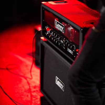 Mint LANEY BCC-Ironheart IRT60H UK built all-tube aggressive sounding 60 W Guitar head amplifier image 10