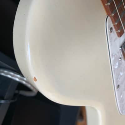 Taylor SB1-X Solidbody Classic with Top-Load Bridge 2007 - 2014 - Trans White image 3