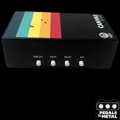 Walrus Audio Canvas Passive Re-Amp Unit 2023 - Present - Black w/ Rainbow Graphic - X18433 image 3