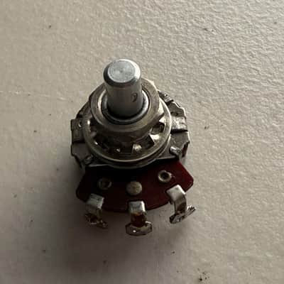 1966 Stackpole Solid Shaft 250k Pot for Telecaster Jaguar Jazzmaster P-Bass or Jazz Bass (E-190) image 2