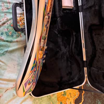 Julie Rosenberg Custom Guitars Custom Art Jazzmaster 2019 - Custom Original Rt image 10