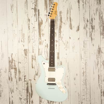 Suhr Classic JM - Sonic Blue, HH, TP6 Bridge image 4