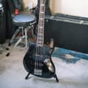 Fender American Elite Jazz Bass with Ebony Fretboard Black Body Upgrade Audereaudio Preamp
