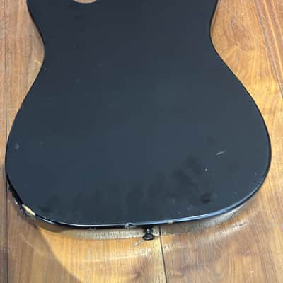 Fender Telecaster 1988-1989-Toploader Bridge-Black-Mod image 6
