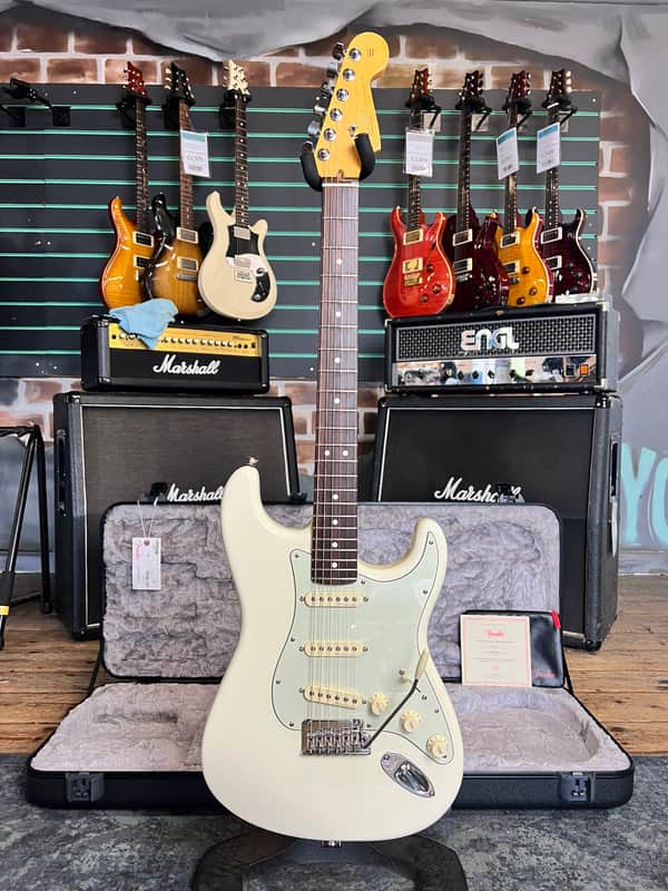 Fender American Professional II Stratocaster Olympic White 2021 Modified Electric