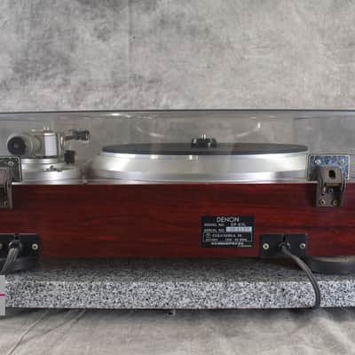 DENON DP-57L Direct Drive Turntable in Very Good Condition image 12