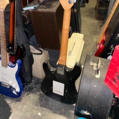 Harmony Stratocaster Style 1990’s - Black image 2