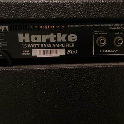 Hartke B150 bass amp B150 2000’s - Black fabric image 2