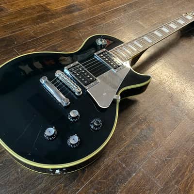 1990s Burny John Sykes Les Paul Custom Electric Guitar MIJ image 6