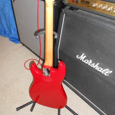 Fender USA Bullet H-1 1983 - Dakota Red w/ OHSC image 17