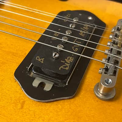 General Vintage Tone P90 conversion for Dog ear / p90 Jazz rings custom made  Black 5 ply image 4