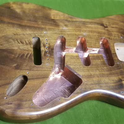 Walnut Stratocaster Body Finished image 2