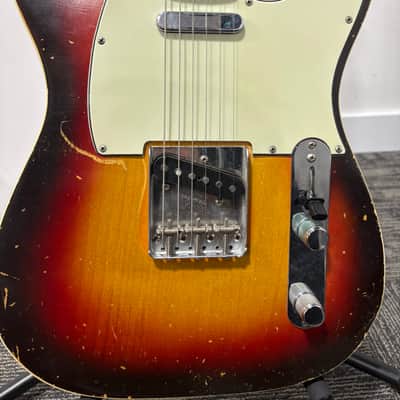 Fender Custom Telecaster 1961 - Sunburst with White Binding image 15