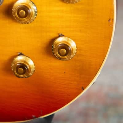 Gibson Custom Shop 1959 Les Paul Standard BOTB Page 116 Murphy Lab Heavy Aged Electric Guitar - Sunburst with Hardshell Case image 19