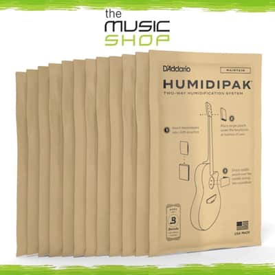 D'Addario Planet Waves Humidipak 'Maintain' Replacement 12 Pack - PW-HPRP-12 image 1