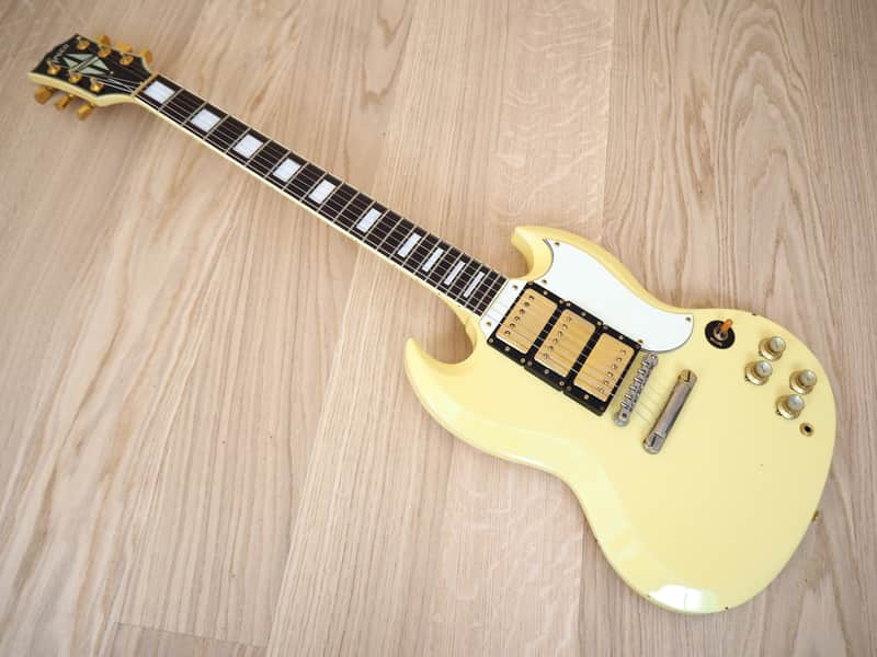 1989 Greco SG Custom '61 Reissue Guitar SS63-65 Mint Collection