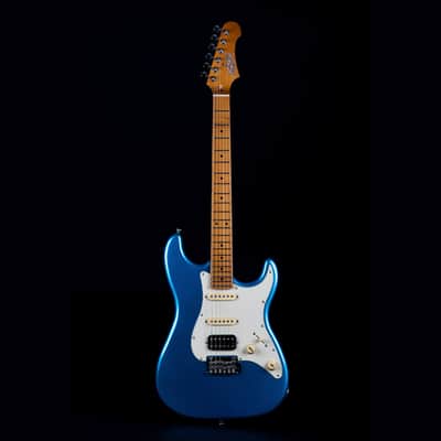 Jet JS-400 Electric Guitar, Lake Placid Blue image 1