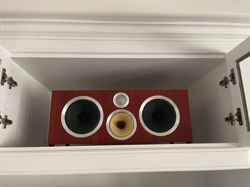Bowers & Wilkins B&W CM Centre 2 S2 Center Channel Speaker; CMC2; Rosenut image 1
