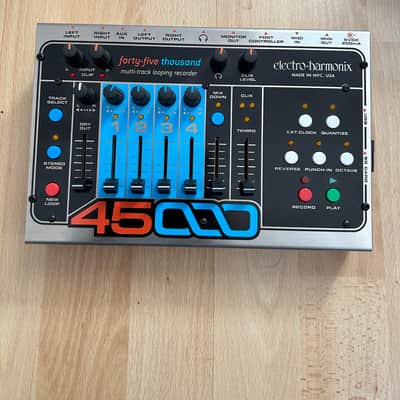 Electro-Harmonix 45000 Stereo Multi-Track Looper with Foot Controller 2013 - Present - Silver / Black image 2
