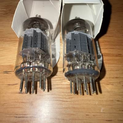 RCA 12AX7A Gray Plate Matched Pair NOS ECC83 12AX7 image 2