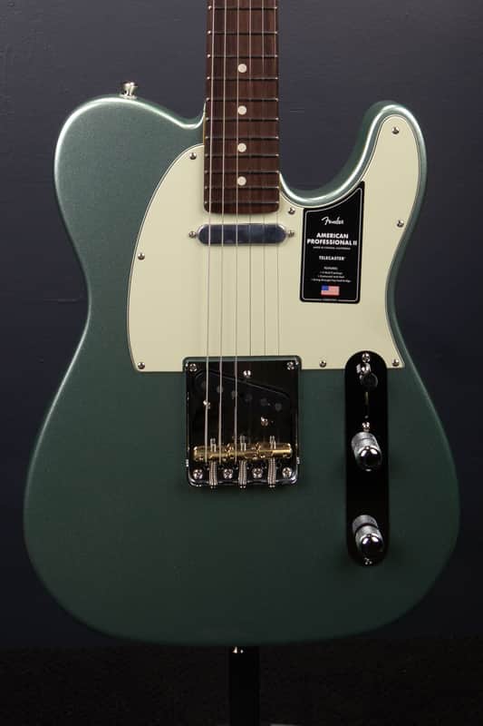 Fender American Professional II Telecaster - Mystic Surf Green with Rosewood Fingerboard image 1