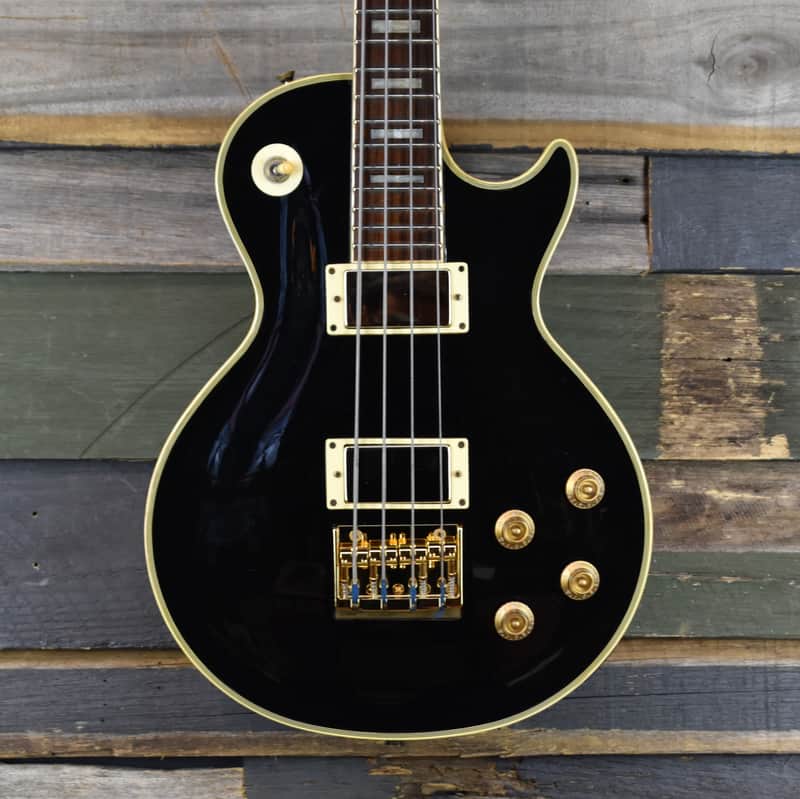 Greco EGB-850 Les Paul Bass 1991 - Black | Reverb Canada