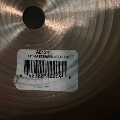 Zildjian 14" A Series Mastersound Hi-Hat Cymbals (Pair) 1998 - 2012 - Traditional image 3