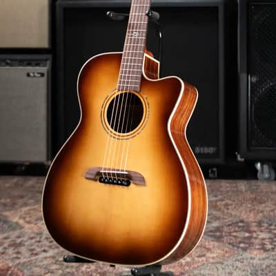 Alvarez Yairi FY70ce Acoustic/Electric Guitar - Shadowburst with Hardshell Case image 10