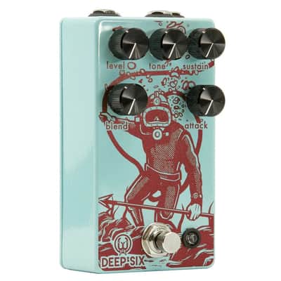 New Walrus Audio Deep Six V3 Compressor Guitar Effects Pedal image 3