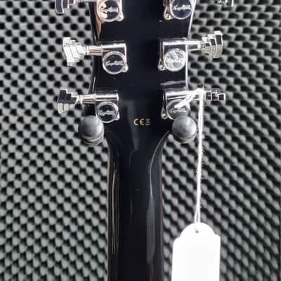 Hagstrom Tremar Viking Deluxe Semi-Hollow with Tremolo Gloss Black image 7