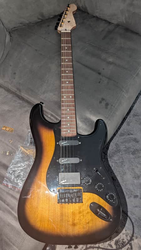 Squier Strat 1980s - Sunburst image 1