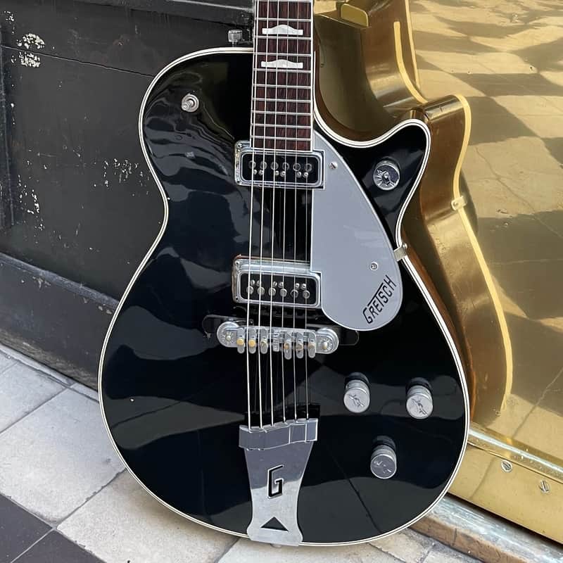 1957 Gretsch Model 6128 Duo-Jet (Harrison Specs) Black