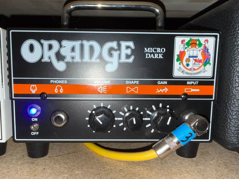 Orange Micro Dark 20-Watt Guitar Amp Head 2015 - Present Black image 1