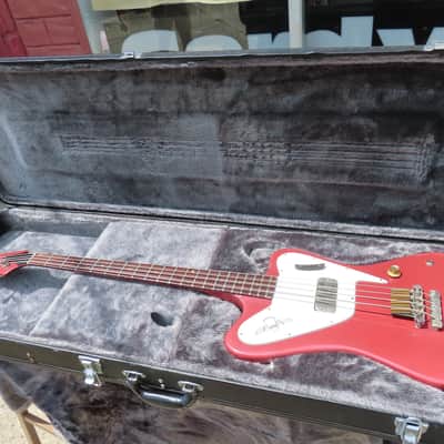 GIBSON 1966 THUNDERBIRD ll BASS BURGUNDY MIST PRO REFIN NON-REVERSE  RARE! [VIDEO] image 17