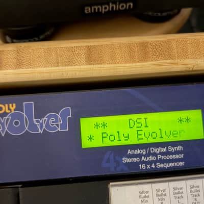 Dave Smith Instruments Poly Evolver Rackmount 4-Voice Polyphonic Synthesizer 2004 - 2011 - Blue