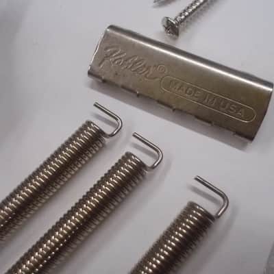 80's Kahler USA Spyder 2720 Spyder Floyd Rose Fulcrum RH tremolo bridge Rare Gold and Black image 12