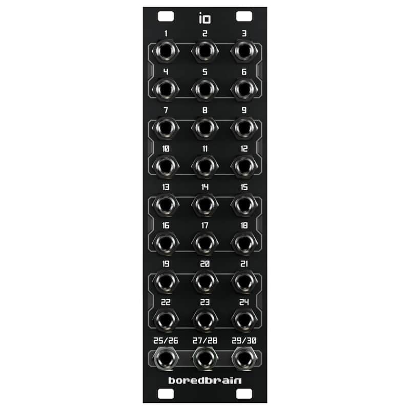 Boredbrain IO 30-Channel Direct Input/Output Eurorack Module image 1