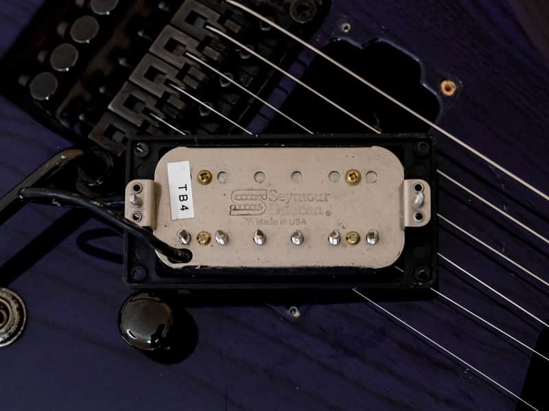 2000 ESP Forest-GT Electric Guitar See Thru Purple Japan w/ | Reverb