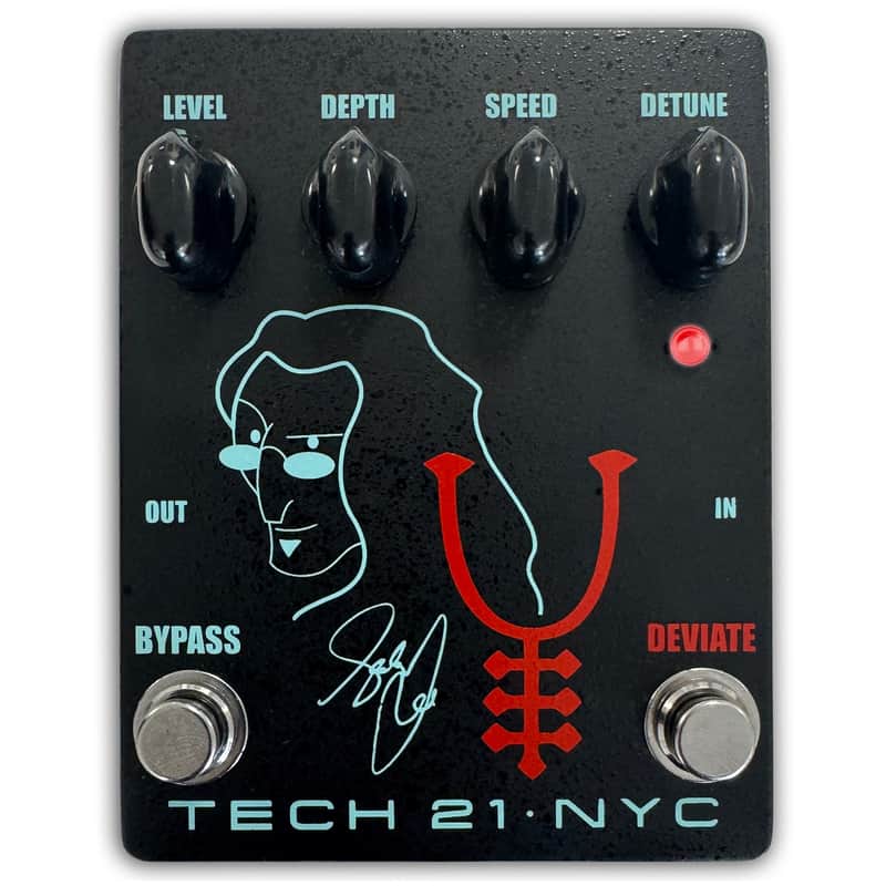 New Tech 21 Geddy Lee Amalgamation Signature Chorus Bass Guitar Effects Pedal image 1