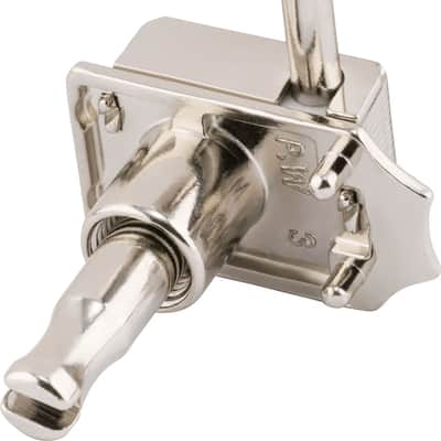 Fender 099-0802-105 American Performer Classic Gear Staggered Tuning Heads (6) - Chrome image 3