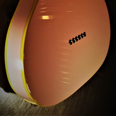 Strings & Things St. Blues Custom Bluesmaster II 1984 Shell Pink. Guitar that ruined Billy Squier image 11