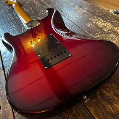 Fender Japan Rare ST65-TX Stratocaster 1965 Reissue Gunmetal Red w/ Matching Headstock, USA Pickups & Hardcase 2007 MIJ image 7