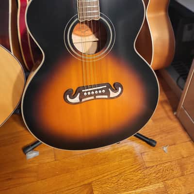Epiphone Inspired by Gibson J-200 Acoustic Electric Guitar image 4