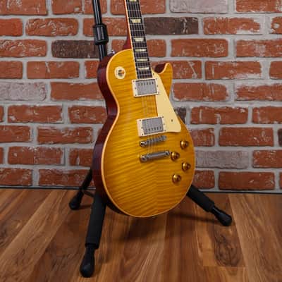 Gibson Custom Shop 1959 Les Paul Standard Reissue Flame Maple Top Lemon Burst VOS 2025 w/OHSC image 3