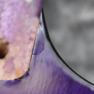 Custom Pre-order! Telecaster HH Purple Black 4-Way Coil Split Seymour Duncan Little 59 Top Load image 7