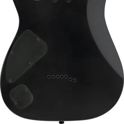 Ibanez RG Iron Label 6 String Electric Guitar - Black Flat (RGIXL7BKF) image 4