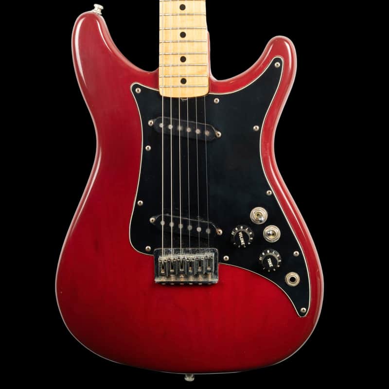Fender Lead II 1980 Electric Guitar Wine Red | Reverb