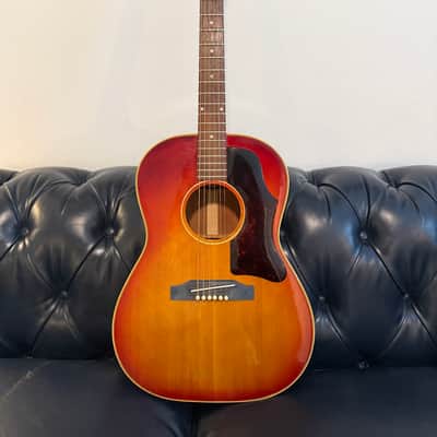 MINT! 1966 Gibson B-25 - Sunburst / Cherryburst, with original case image 1